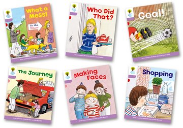 Oxford Reading Tree - Biff, Chip and Kipper Stories Level 1+ More Patterned Stories Mixed Pack of 6