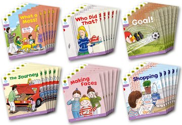 Oxford Reading Tree - Biff, Chip and Kipper Stories Level 1+ More Patterned Stories Mixed Pack of 36