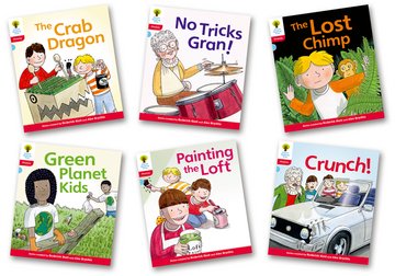 Oxford Reading Tree - Floppy's Phonics Fiction Level 4 Mixed Pack of 6