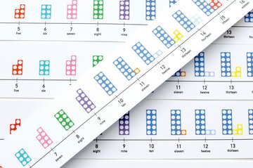 Numicon - Table-top Number Lines Set of 5