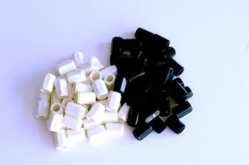 Numicon - Apparatus Black and White Pegs 80 #