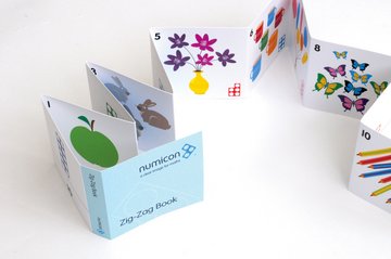 Numicon - Zig Zag Book