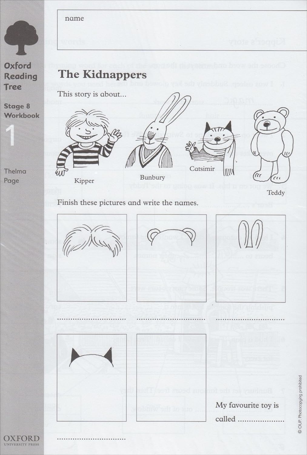 Oxford Reading Tree - Level 8 Workbook 1 Pack of 6