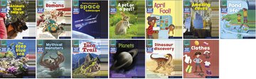 Read Write Inc - Phonics Set 7 Grey Non-fiction Book Bag Books pack of 130 (10 of each title)