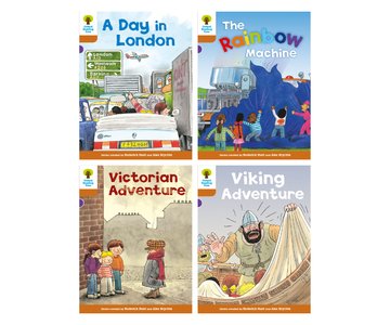 Oxford Reading Tree - Biff, Chip and Kipper Stories Level 8 Stories Mixed Pack of 4