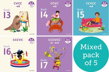 Essential Letters and Sounds: Essential Blending Books: Phase 4 Mixed Pack