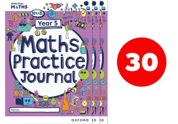 New White Rose Maths Practice Journals Year 5 Workbooks: Pack of 30