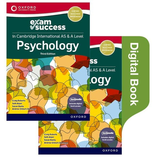 NEW Cambridge International AS & A Level Psychology: Exam Success Third Edition (Print & Digital Book)