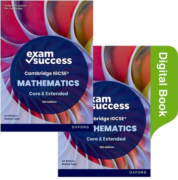 NEW Cambridge IGCSE Complete Mathematics: Exam Success (Print & Digital Book)