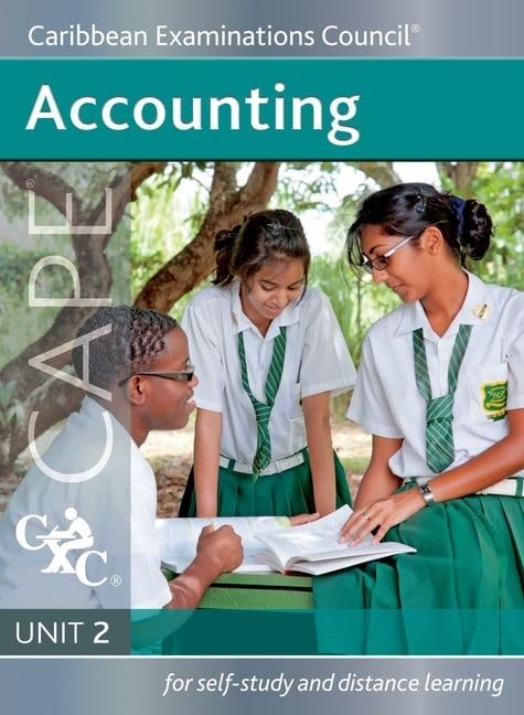 Accounting CAPE Unit 2 - A CXC Study Guide