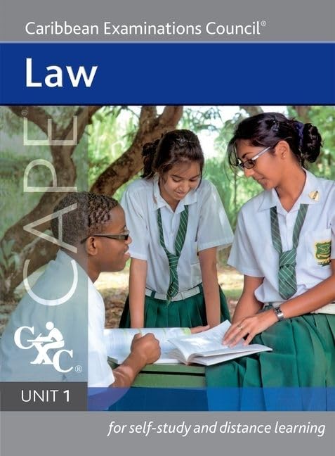 Law CAPE Unit 1 - A CXC Study Guide
