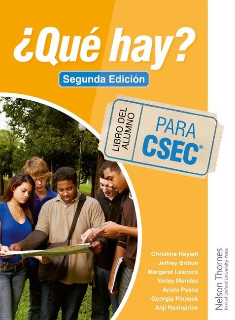 ?Que Hay? Libro del Alumno para CSEC - 2nd edition