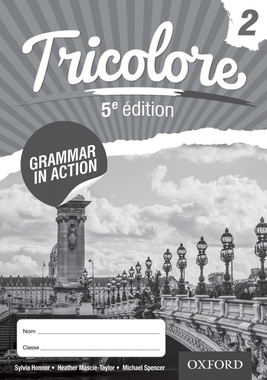 Tricolore 5e 2 Grammar in Action Workbook (8 pack)