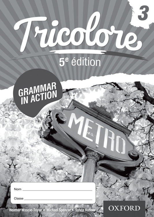 Tricolore 5e 3 Grammar in Action Workbook (8 pack)