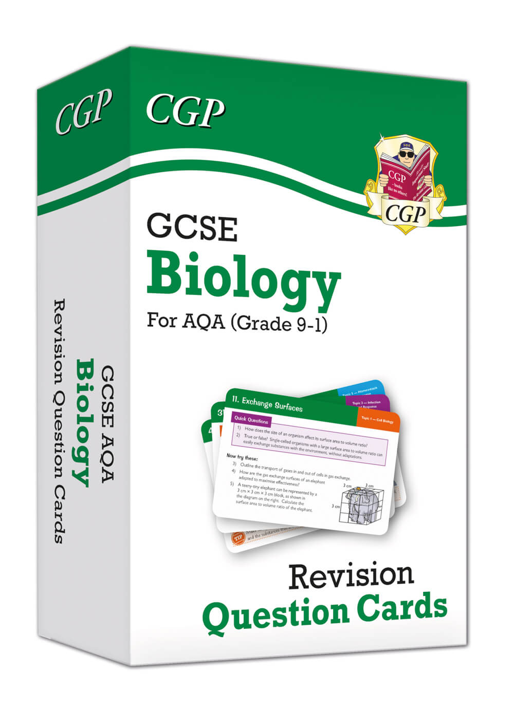 CGP GCSE Biology AQA Revision Question Cards