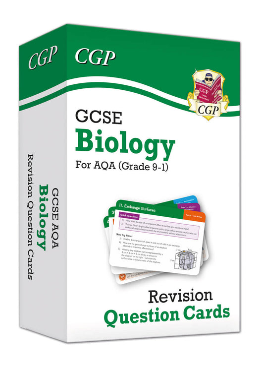 CGP GCSE Biology AQA Revision Question Cards