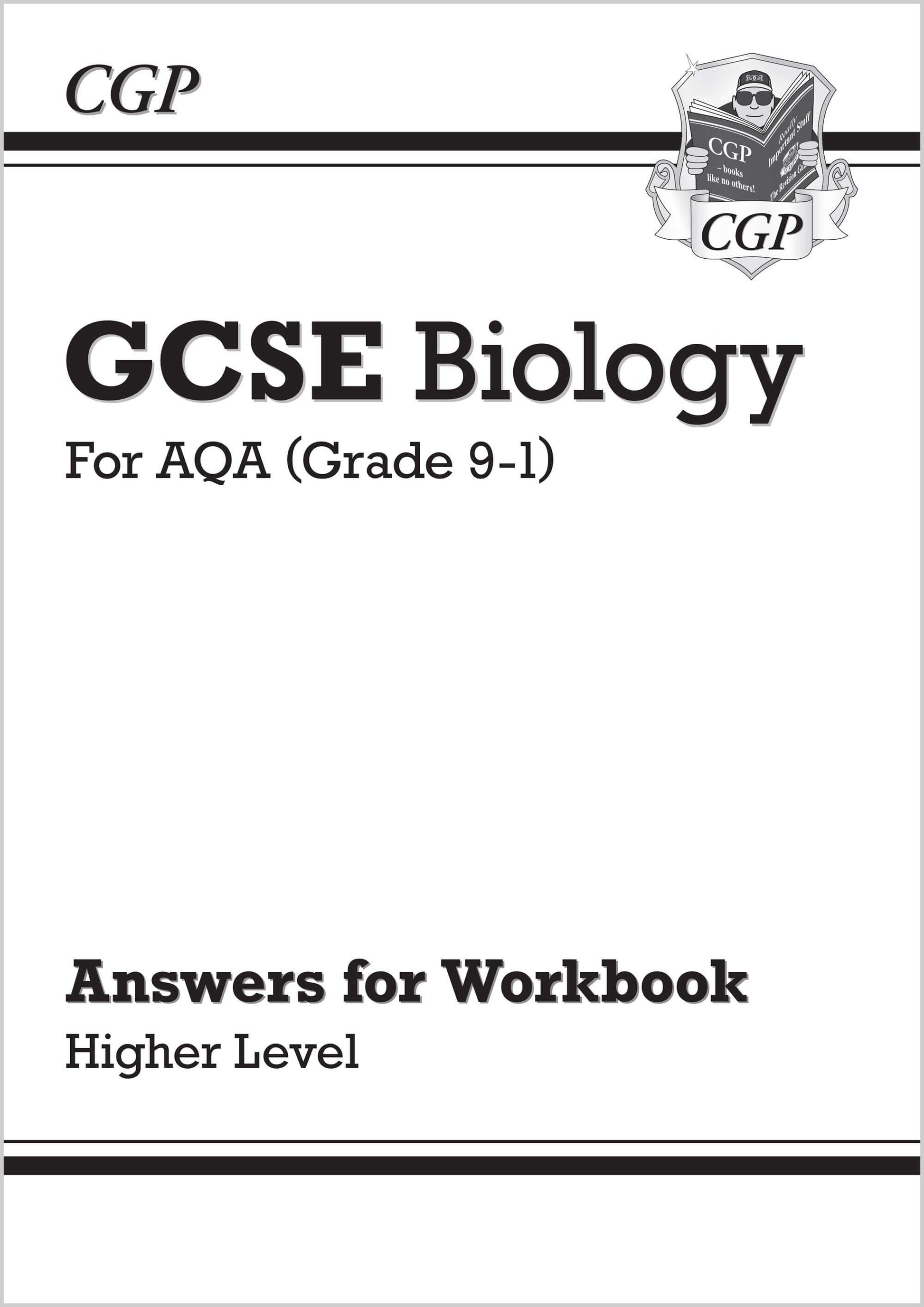 CGP GCSE Biology: AQA Answers (for Workbook) - Higher