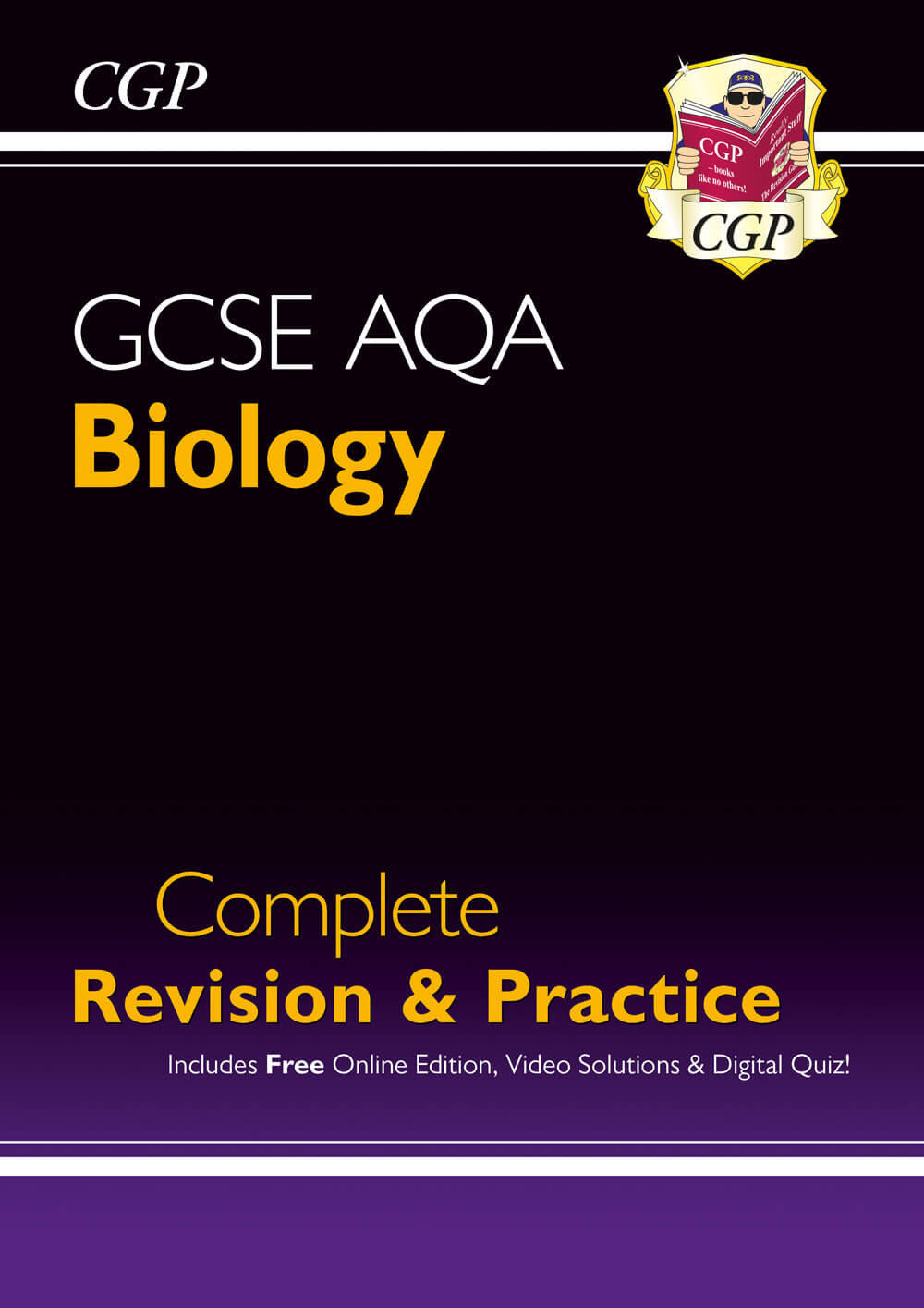 CGP GCSE Biology AQA Complete Revision & Practice includes Online Ed, Videos & Quizzes