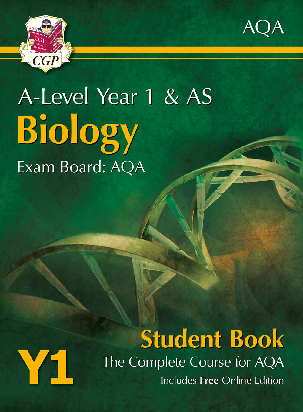 CGP A-Level Biology for AQA: Year 1 & AS Student Book with Online Edition