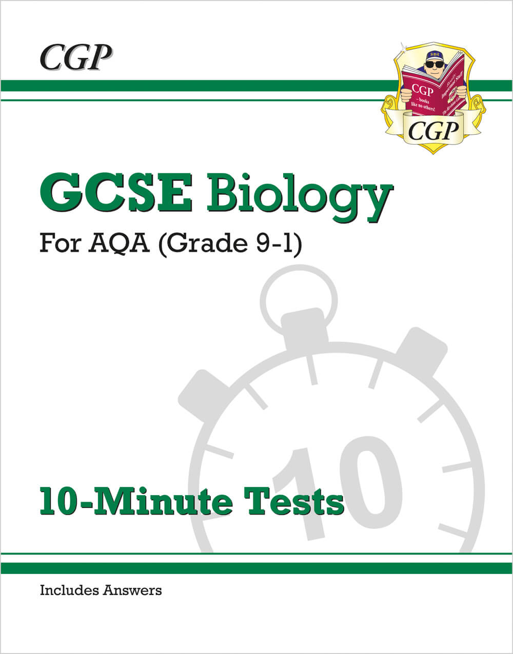 CGP GCSE Biology: AQA 10-Minute Tests (includes answers)