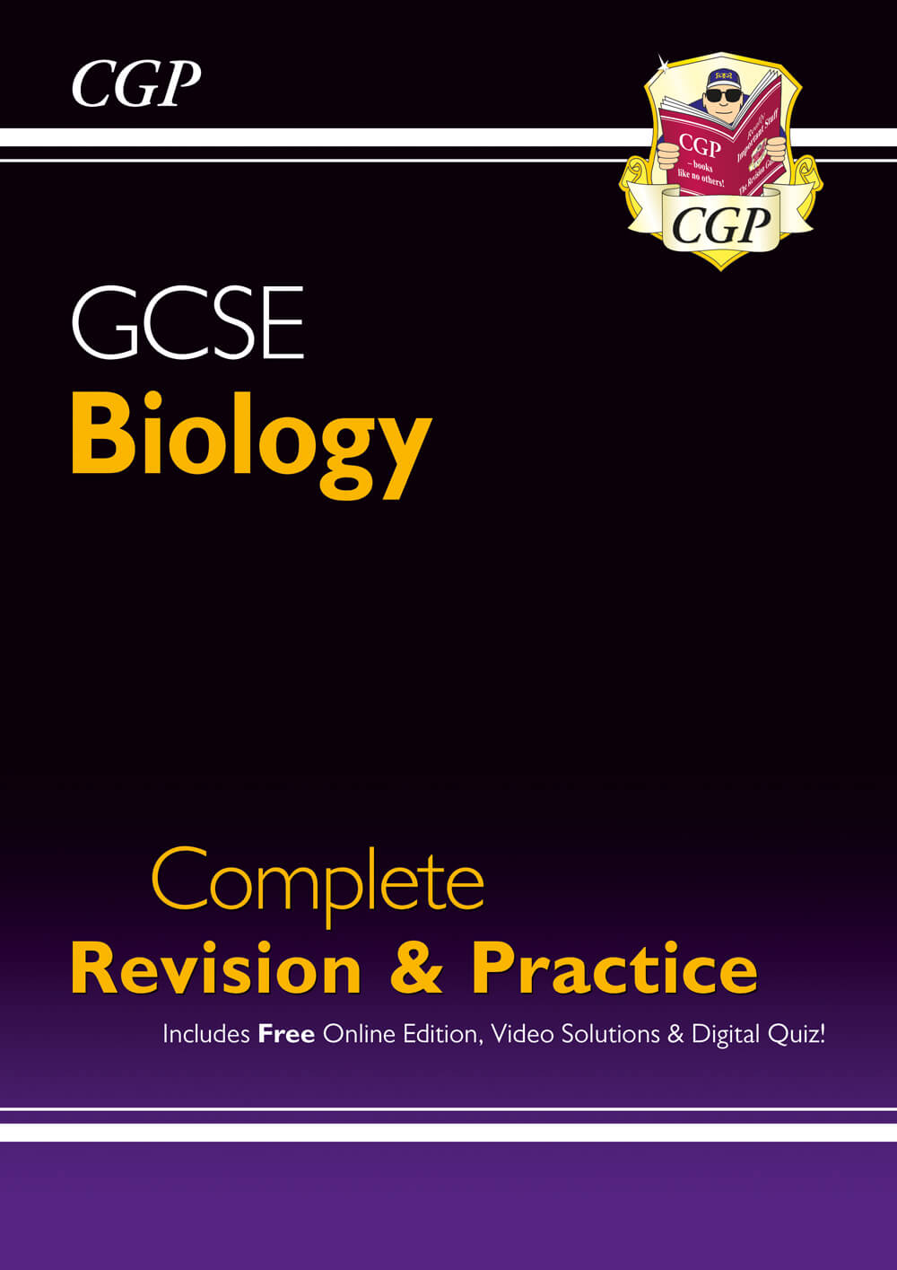 CGP GCSE Biology Complete Revision & Practice includes Online Ed, Videos & Quizzes