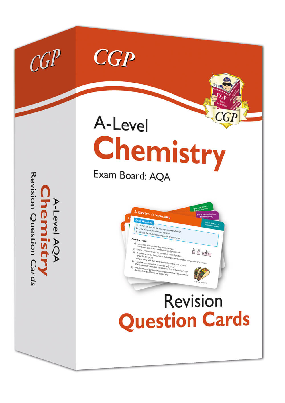CGP A-Level Chemistry AQA Revision Question Cards