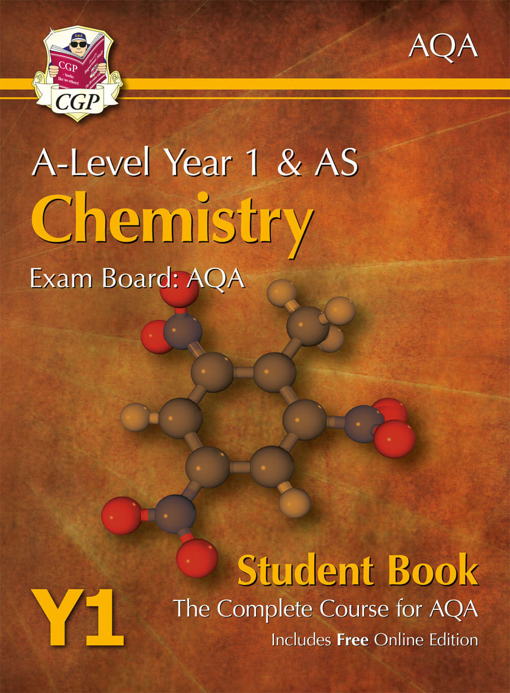CGP A-Level Chemistry for AQA: Year 1 & AS Student Book with Online Edition