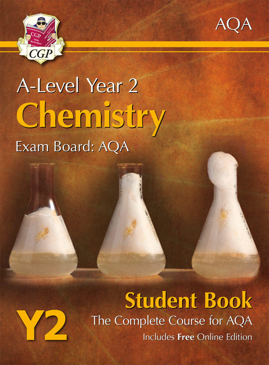 CGP A-Level Chemistry for AQA: Year 2 Student Book with Online Edition