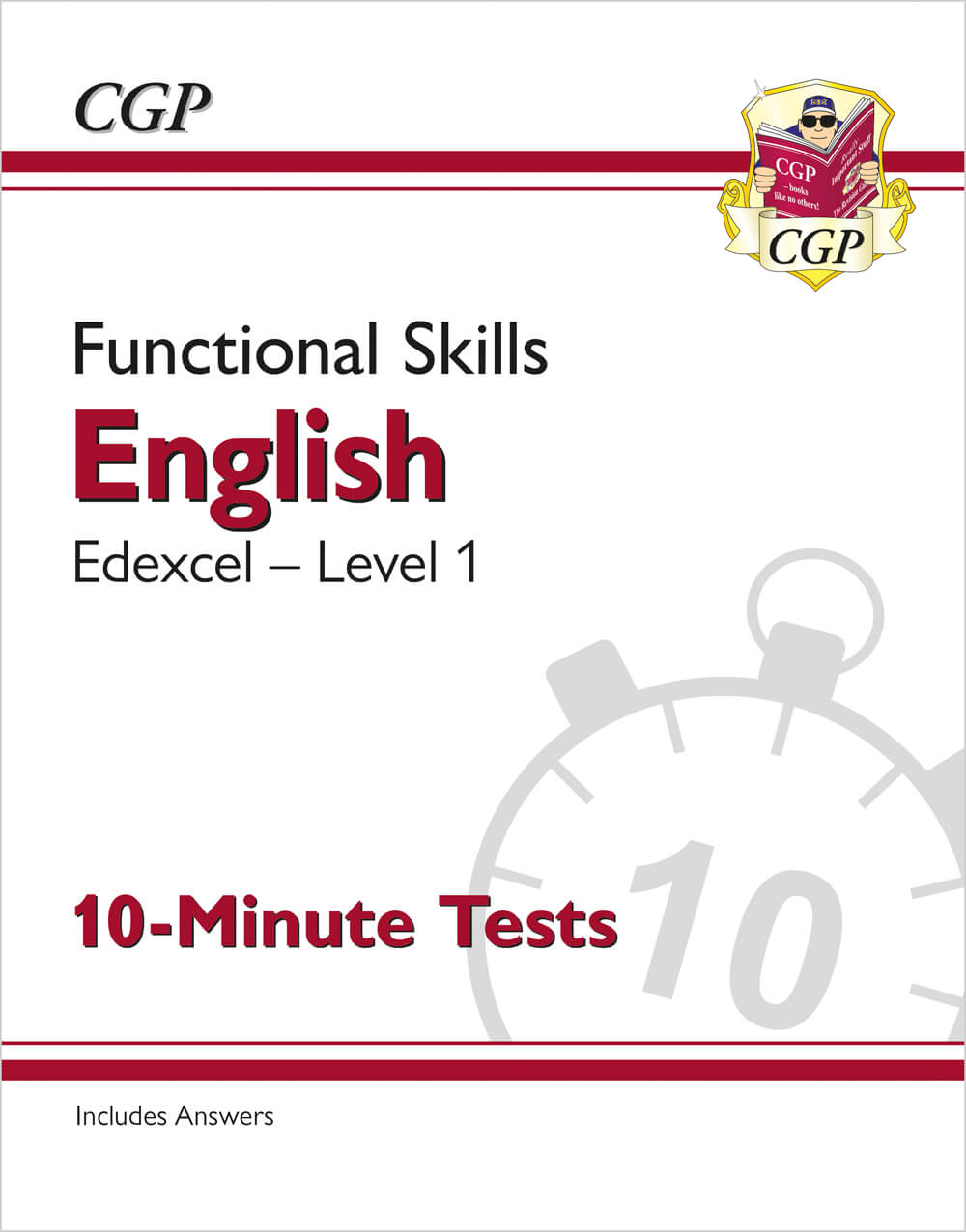 CGP Functional Skills English: Edexcel Level 1 - 10-Minute Tests