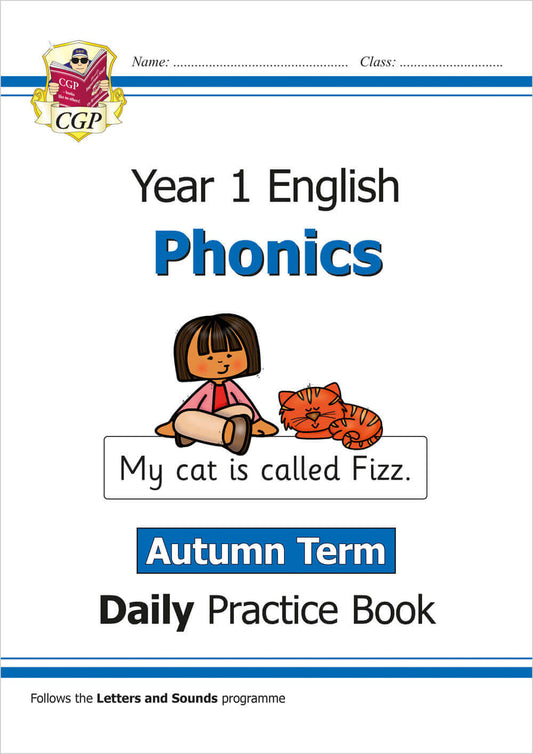 CGP, KS1 Phonics Year 1 Daily Practice Book: Autumn Term