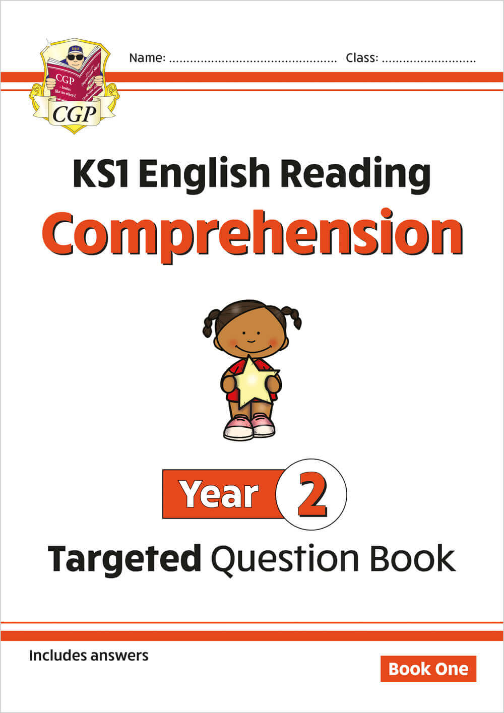 CGP, KS1 English Year 2 Reading Comprehension Targeted Question Book - Book 1 (with Answers)