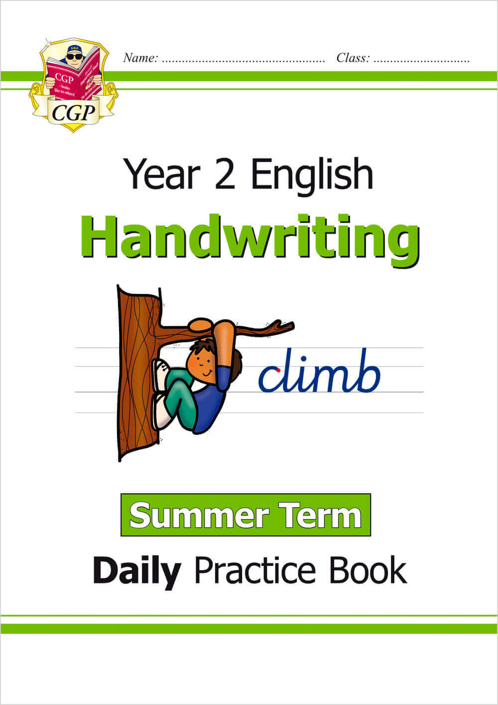 CGP, KS1 Handwriting Year 2 Daily Practice Book: Summer Term