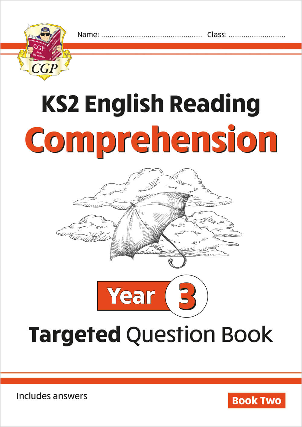 CGP, KS2 English Year 3 Reading Comprehension Targeted Question Book - Book 2 (with Answers)