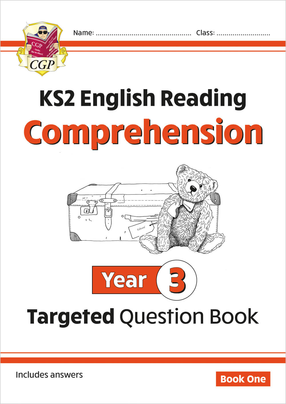 CGP, KS2 English Year 3 Reading Comprehension Targeted Question Book - Book 1 (with Answers)