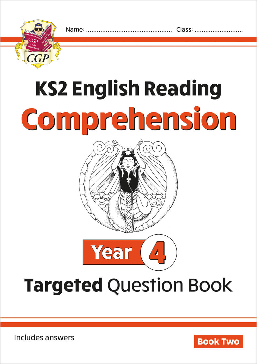 CGP, KS2 English Year 4 Reading Comprehension Targeted Question Book - Book 2 (with Answers)