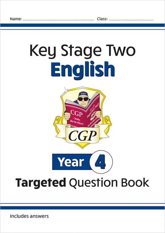 CGP, KS2 English Year 4 Targeted Question Book