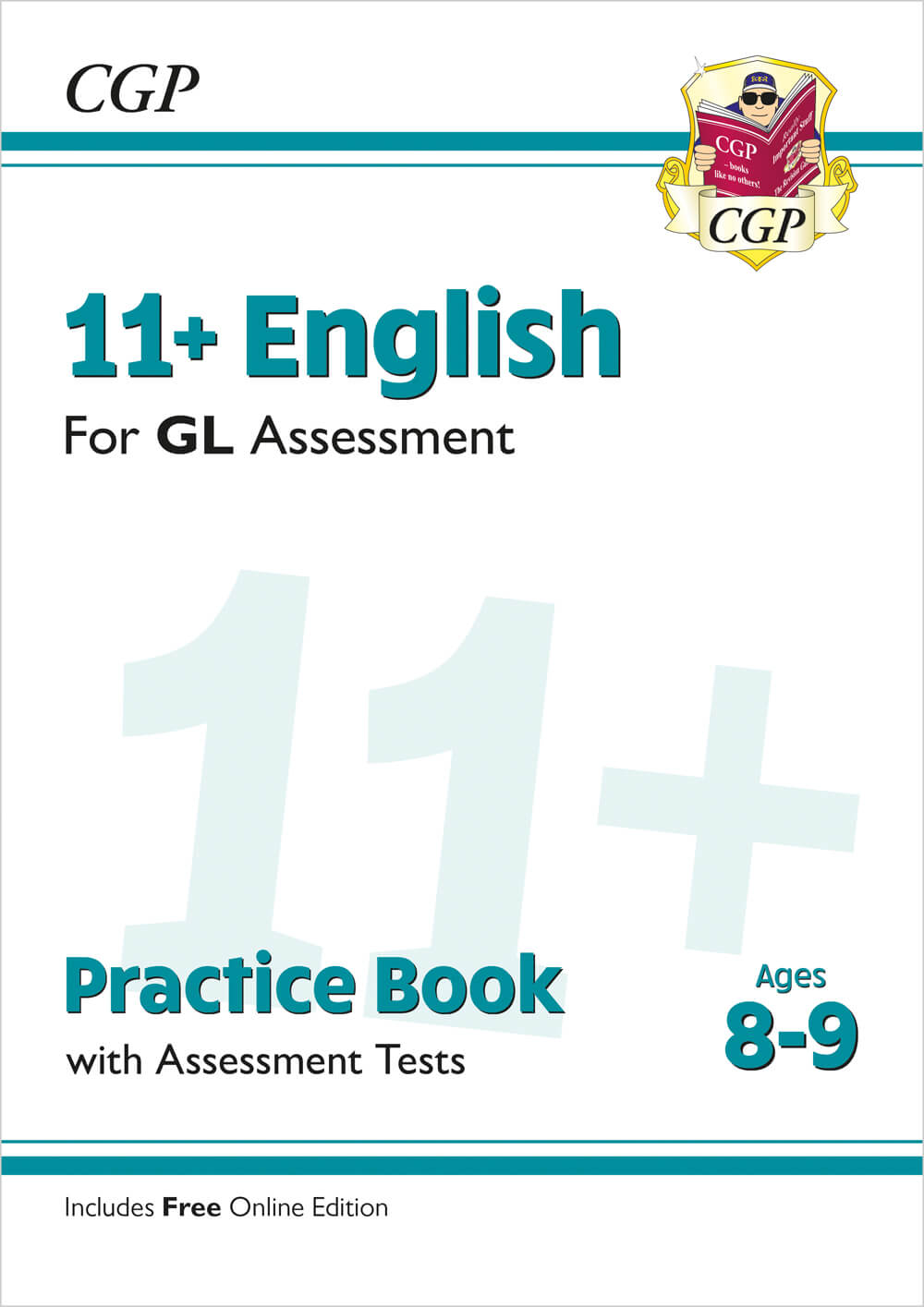 CGP 11+ GL English Practice Book & Assessment Tests - Ages 8-9 (with Online Edition)
