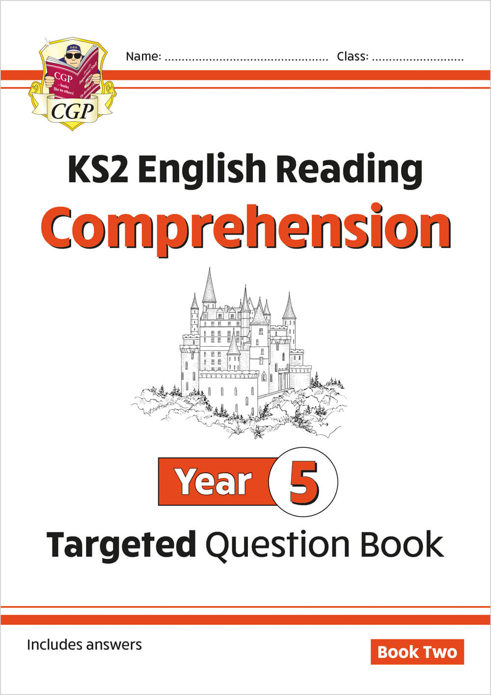 CGP, KS2 English Year 5 Reading Comprehension Targeted Question Book - Book 2 (with Answers)