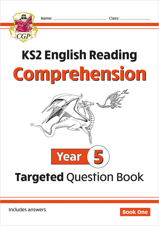 CGP, KS2 English Year 5 Reading Comprehension Targeted Question Book - Book 1 (with Answers)