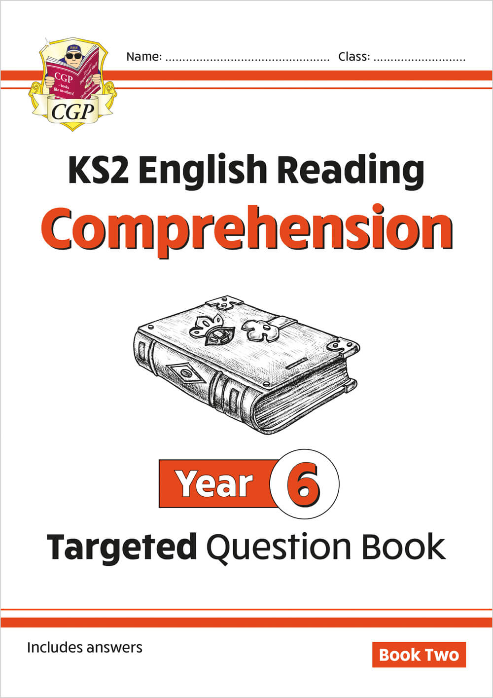 CGP, KS2 English Year 6 Reading Comprehension Targeted Question Book - Book 2 (with Answers)