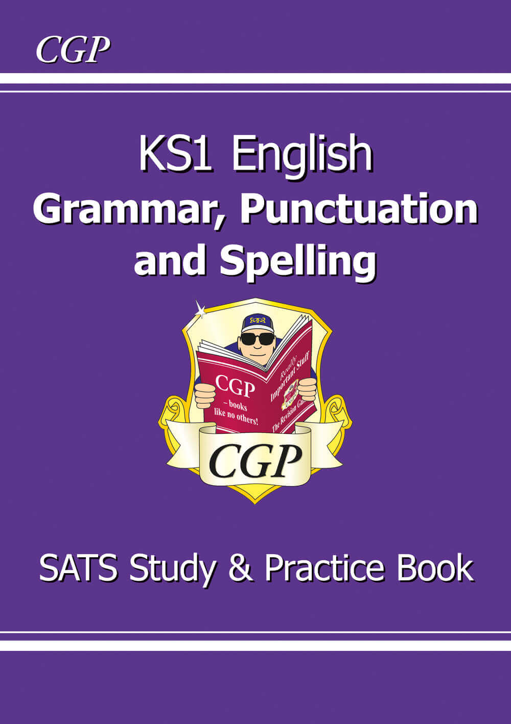 CGP, KS1 English SATS Grammar, Punctuation & Spelling Study & Practice Book