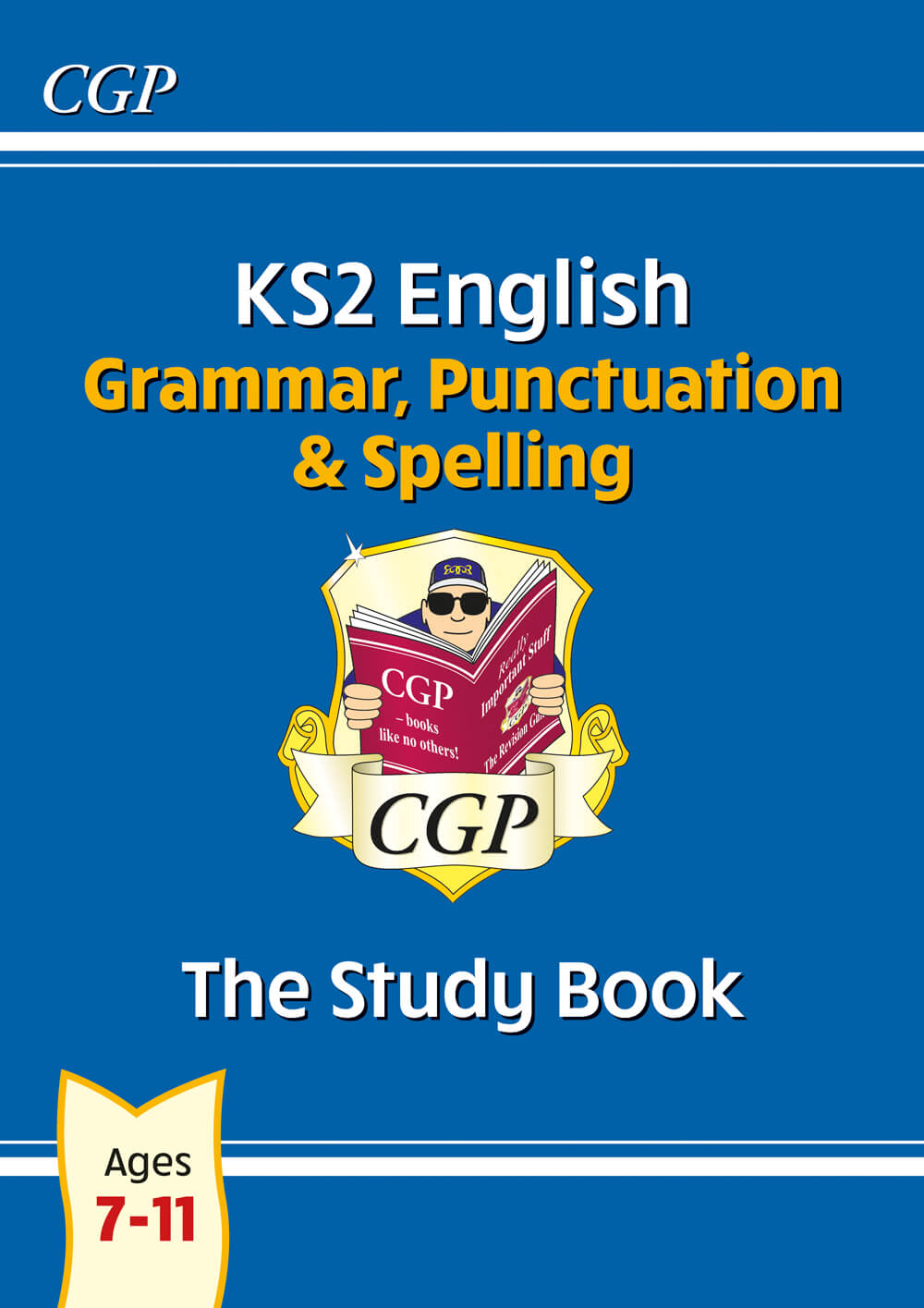 CGP, KS2 English: Grammar, Punctuation and Spelling Study Book - Ages 7-11