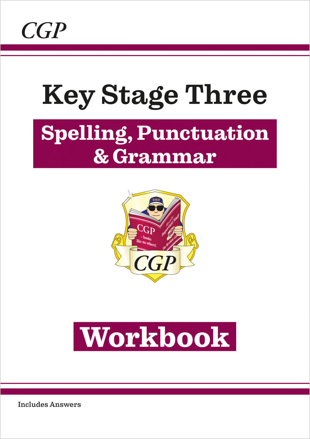 CGP KS3 Spelling, Punctuation & Grammar Workbook (with answers)