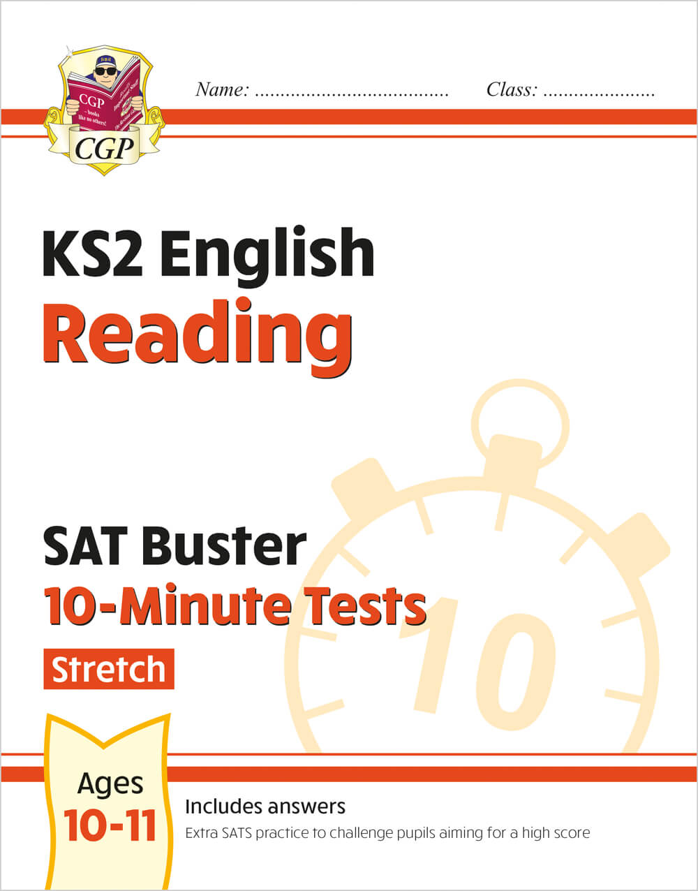 CGP, KS2 English SAT Buster 10-Minute Tests: Reading - Stretch (for the 2025 tests)