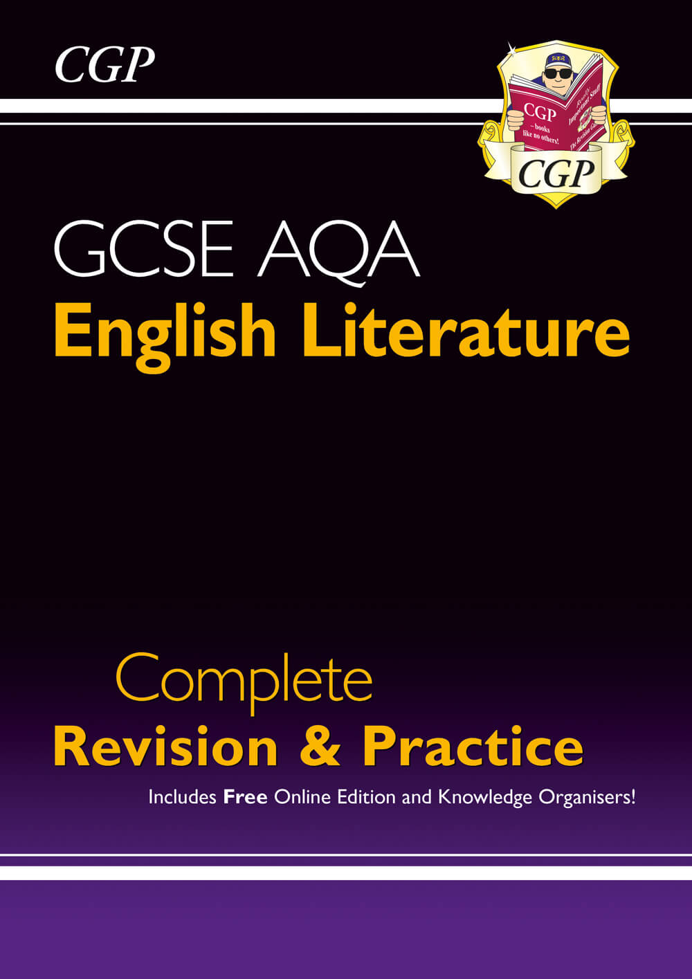 CGP GCSE English Literature AQA Complete Revision & Practice - includes Online Edition