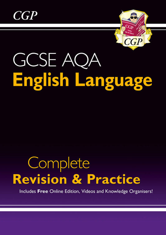 CGP GCSE English Language AQA Complete Revision & Practice - includes Online Edition and Videos