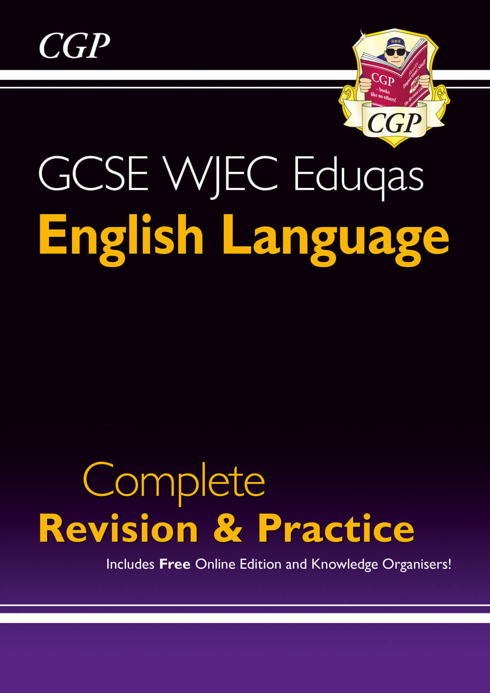 CGP New GCSE English Language WJEC Eduqas Complete Revision & Practice (with Online Edition)