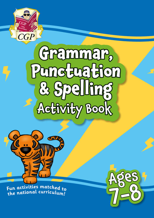 CGP, Grammar, Punctuation & Spelling Activity Book for Ages 7-8 (Year 3)