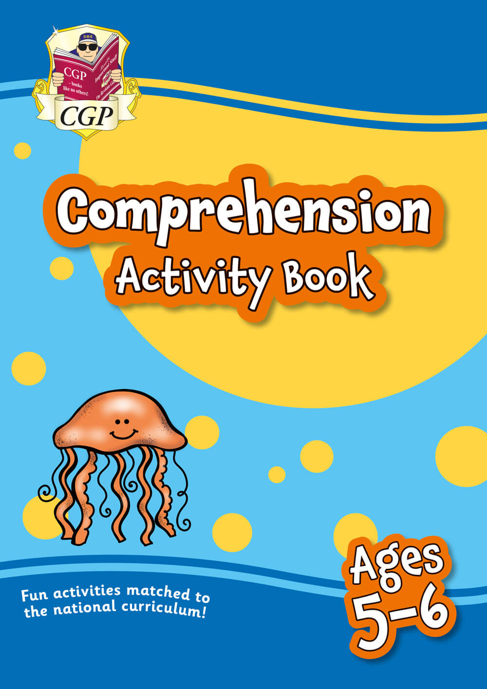CGP, English Comprehension Activity Book for Ages 5-6 (Year 1)