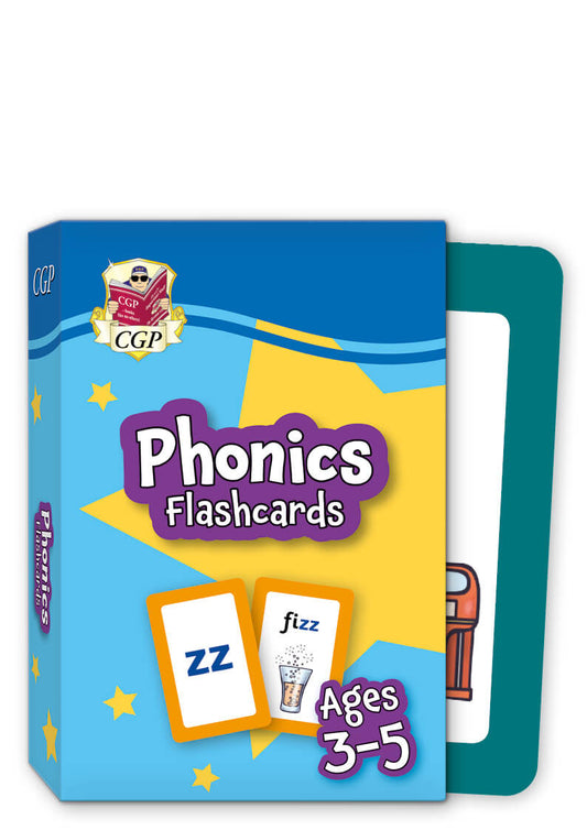 CGP Phonics Flashcards for Ages 3-5